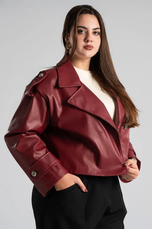 Jacket Leatherette Biker 
