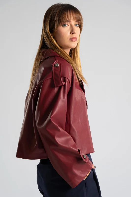 Jacket Leatherette Biker 