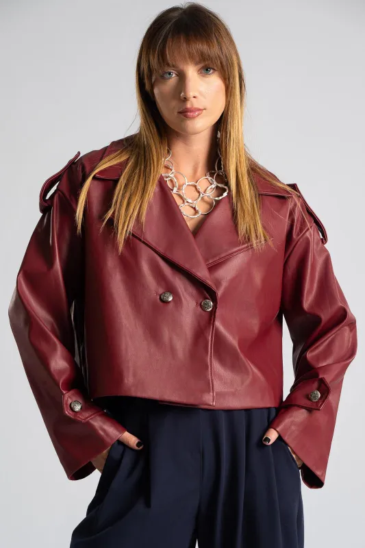 Jacket Leatherette Biker 
