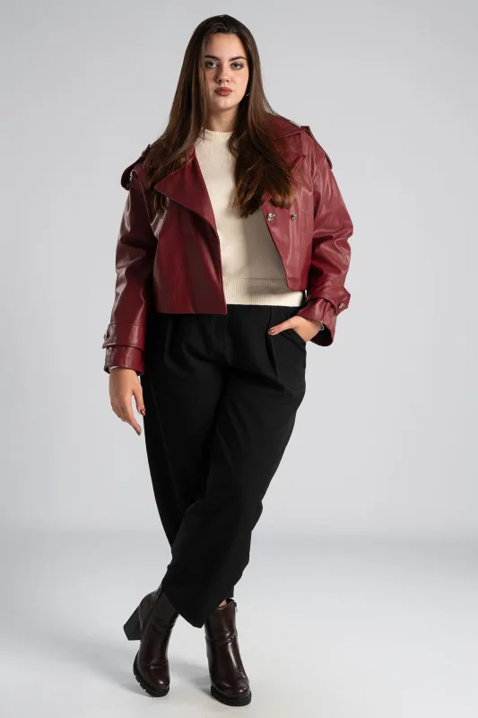 Jacket Leatherette Biker 