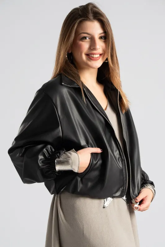 Jacket Δερματίνη Bomber