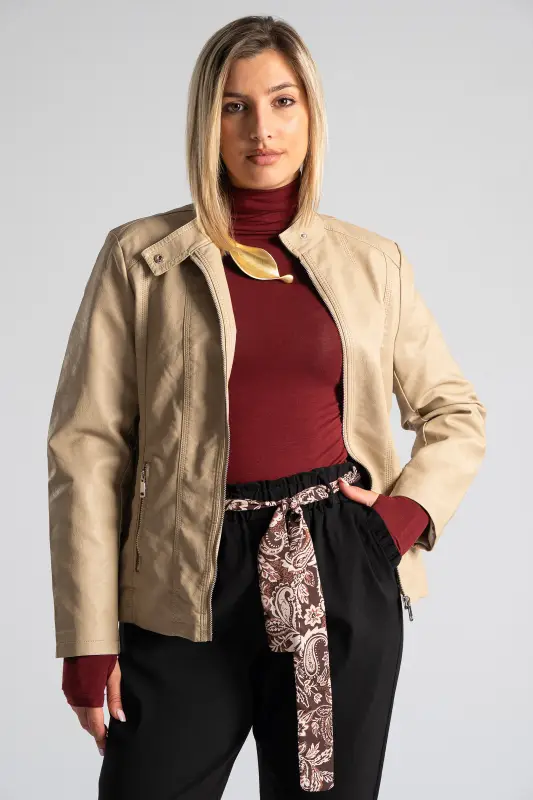 Jacket Δερματίνη Lupeto