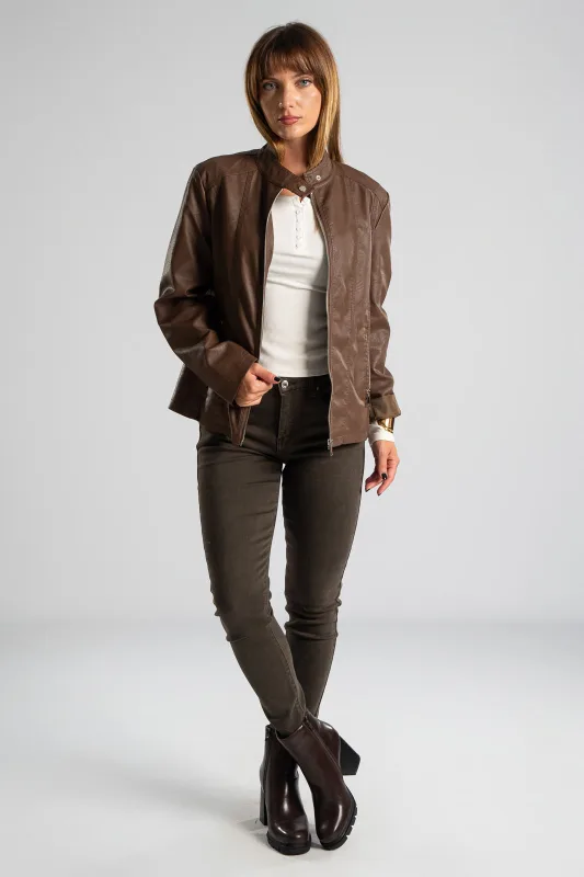 Jacket Leatherette Lupeto