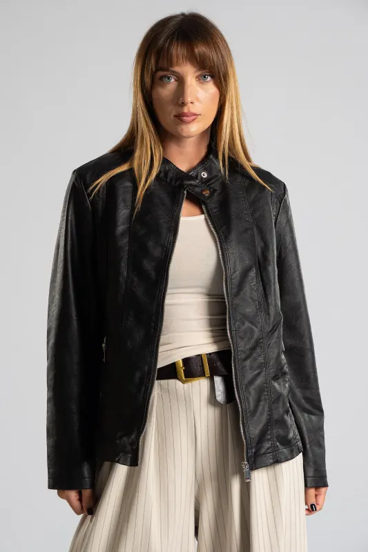 Jacket Δερματίνη Lupeto