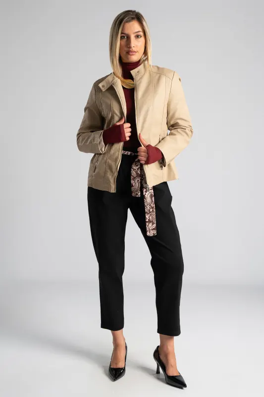 Jacket Leatherette Lupeto