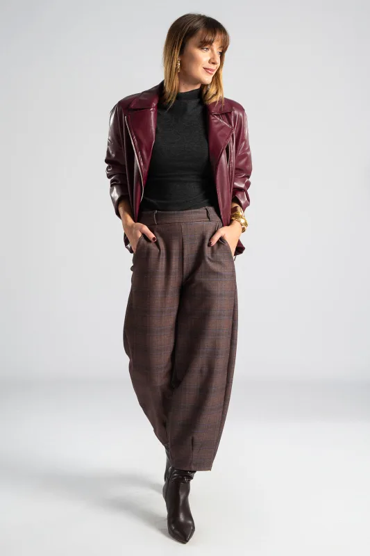 Jacket Δερματίνη Τελείωμα Πιέτα