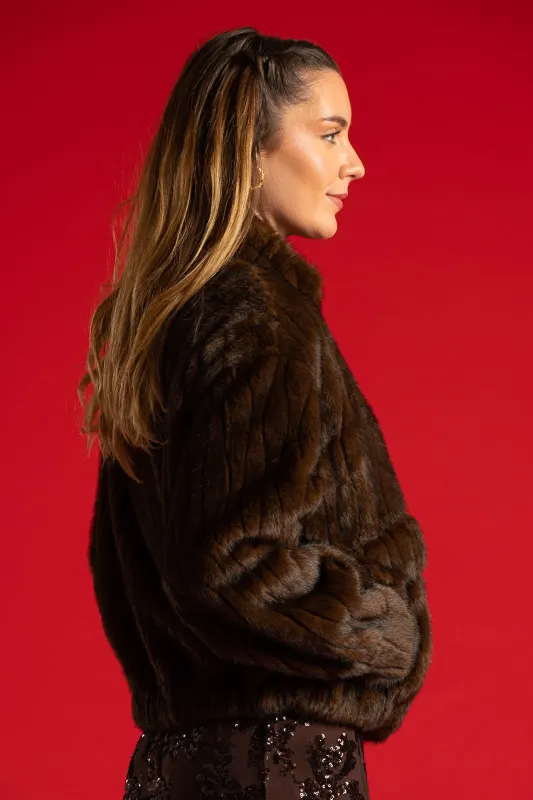 Jacket Γούνινο Κοντό