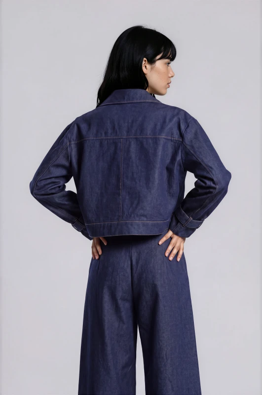Jacket Jean Crop
