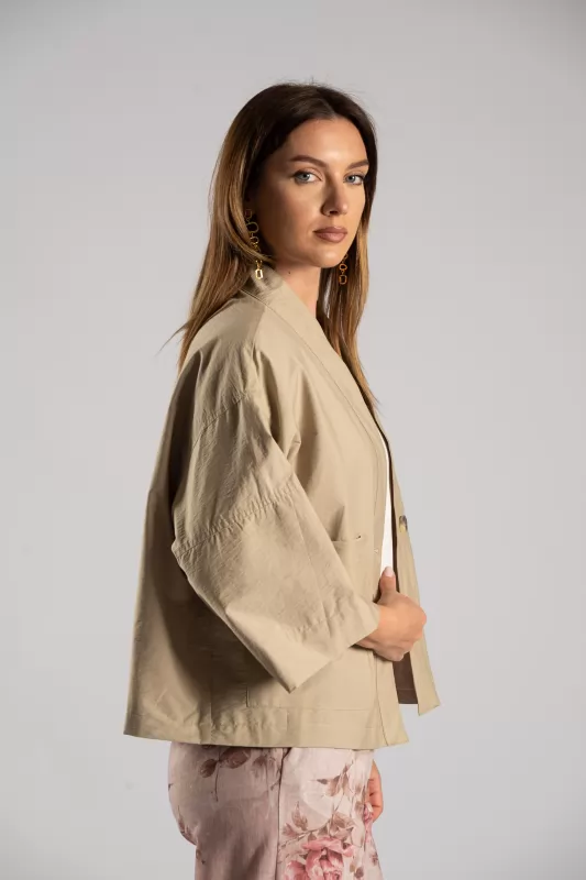 Jacket Κοντό Τσέπες