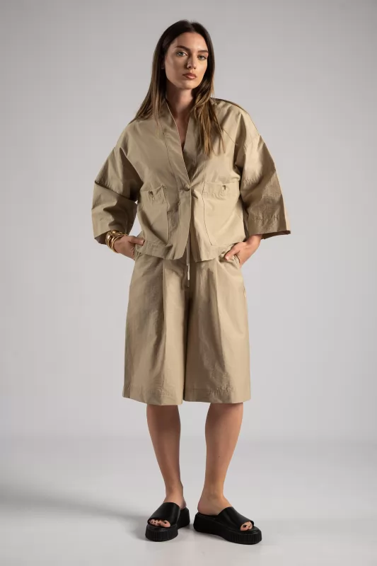 Jacket Κοντό Τσέπες