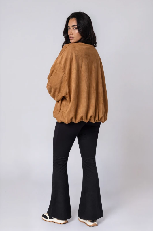 Jacket Bomber Suede 
