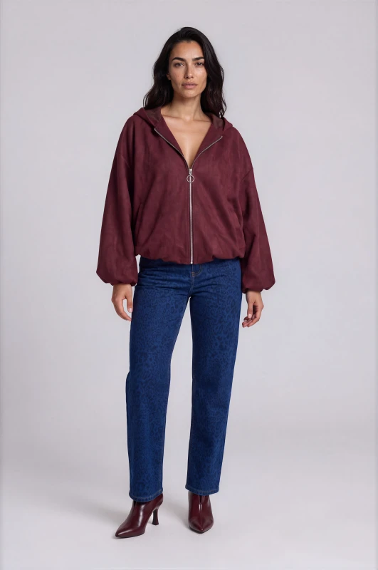 Jacket Bomber Suede 