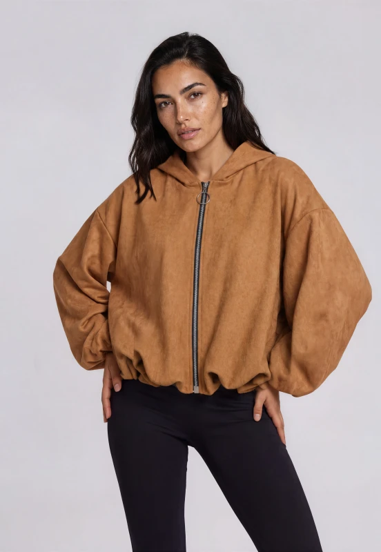 Jacket Bomber Suede 