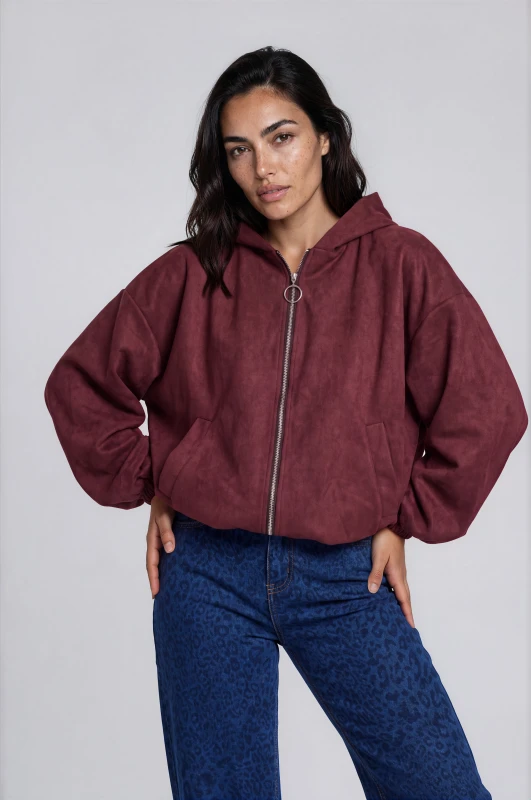 Jacket Bomber Suede 