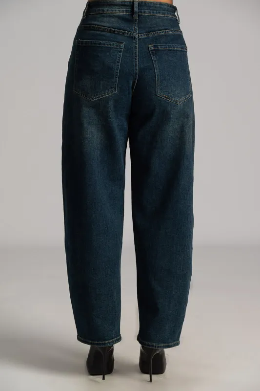 Jean Balloon High Waist 