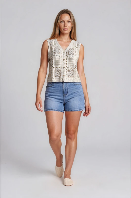 Jean Shorts Basic 5-pocket