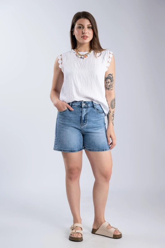 Jean Shorts Basic 5-pocket