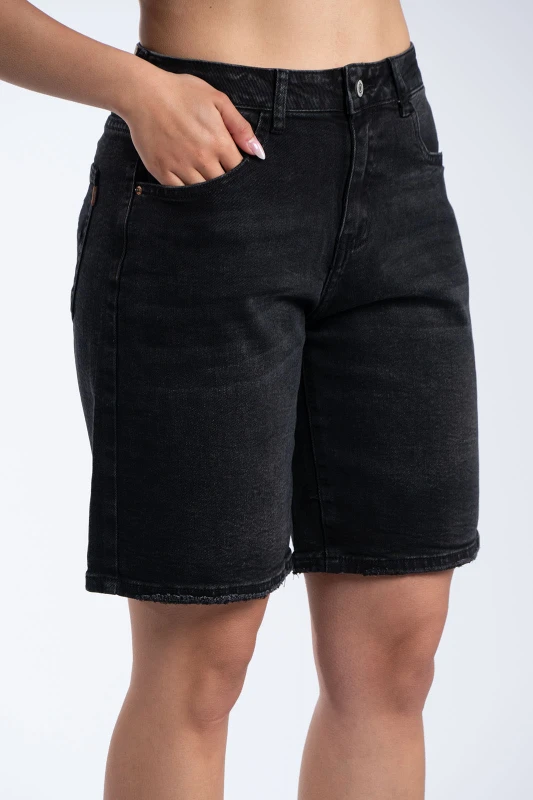Jean Bermuda Solid Color
