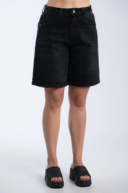 Jean Bermuda Solid Color