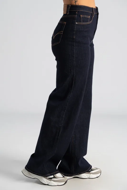 Jean Wide Leg Ψηλόμεσο