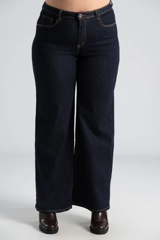 Jean Wide Leg Ψηλόμεσο