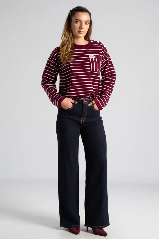 Jean Wide Leg Ψηλόμεσο