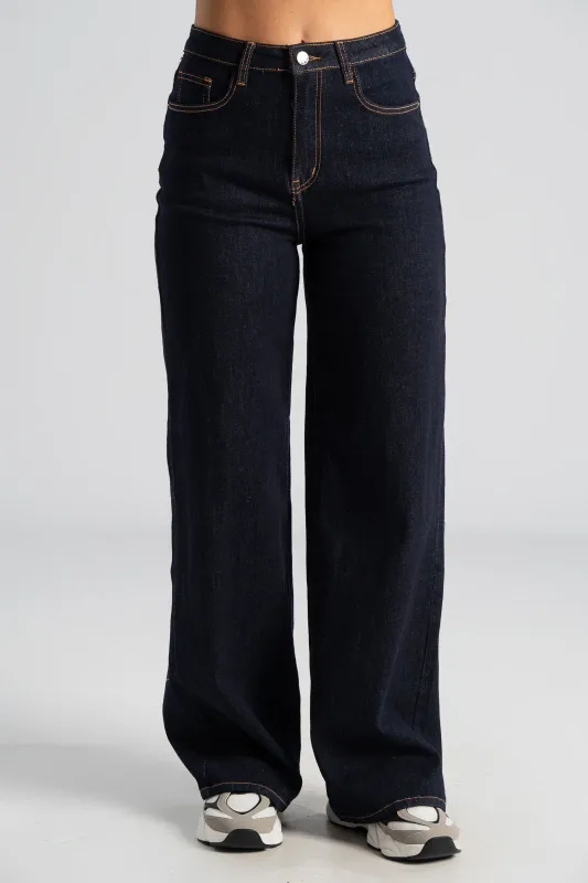 Jean Wide Leg Ψηλόμεσο