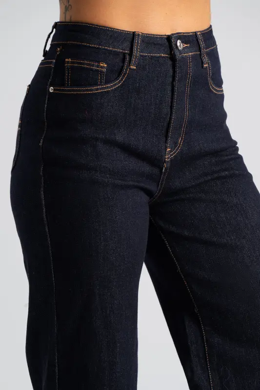 Jean Wide Leg Ψηλόμεσο