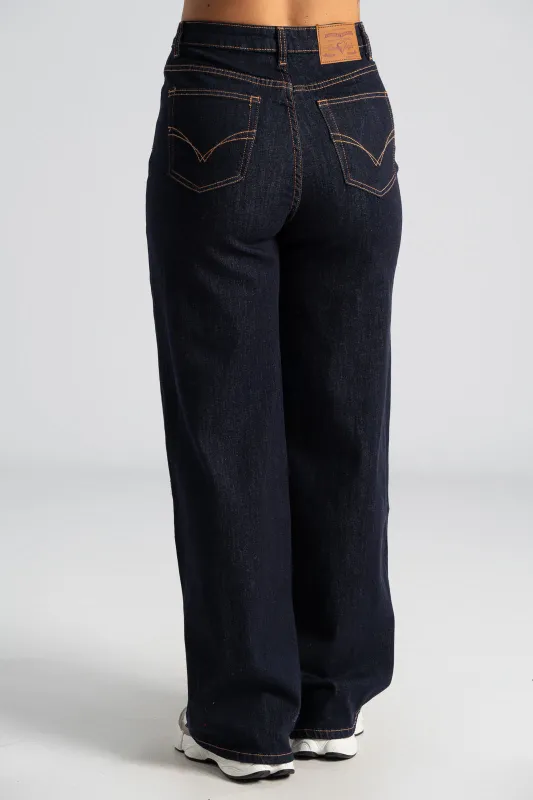 Jean Wide Leg Ψηλόμεσο