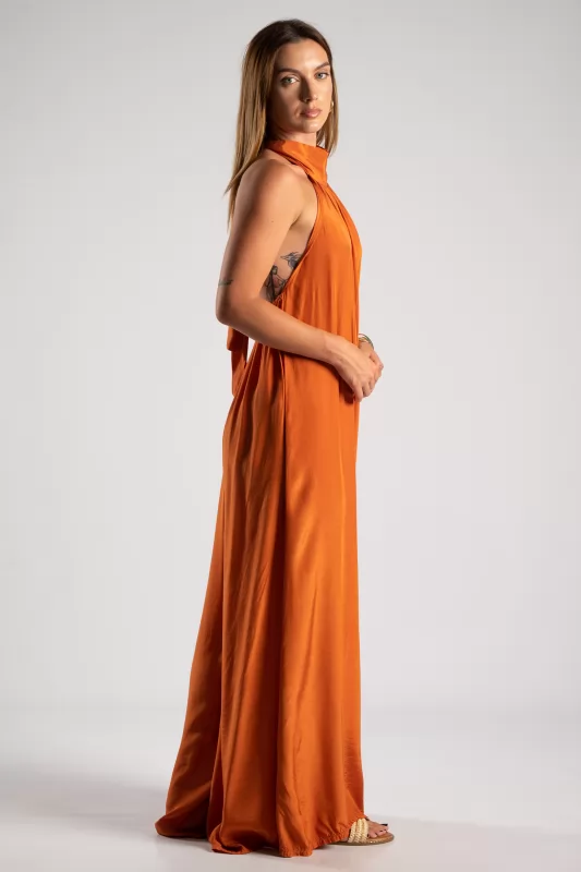 Jumpsuit Halter Neck