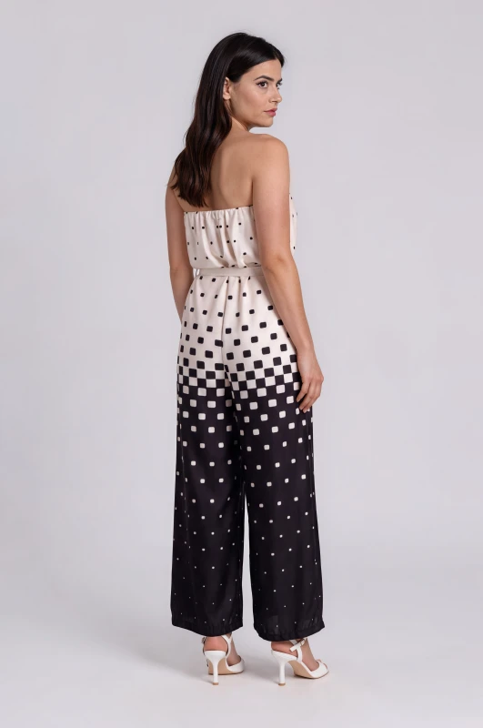 Jumpsuit Strapless Square