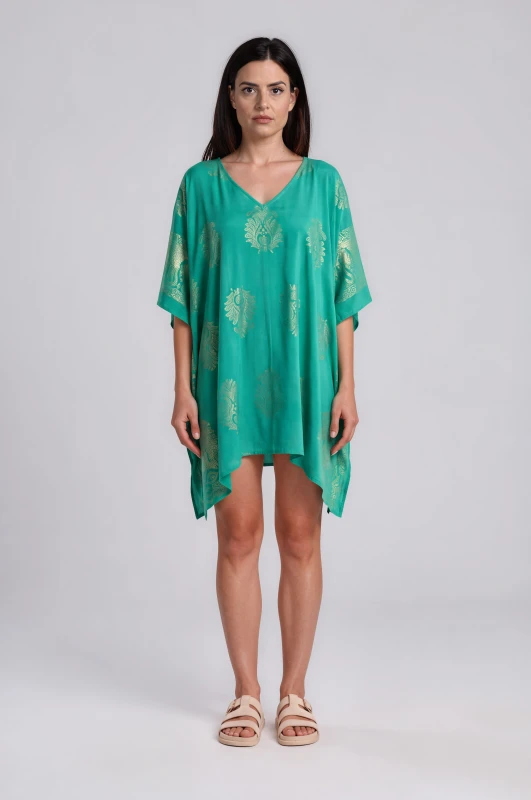 Καφτάνι Oversized Εμπριμέ