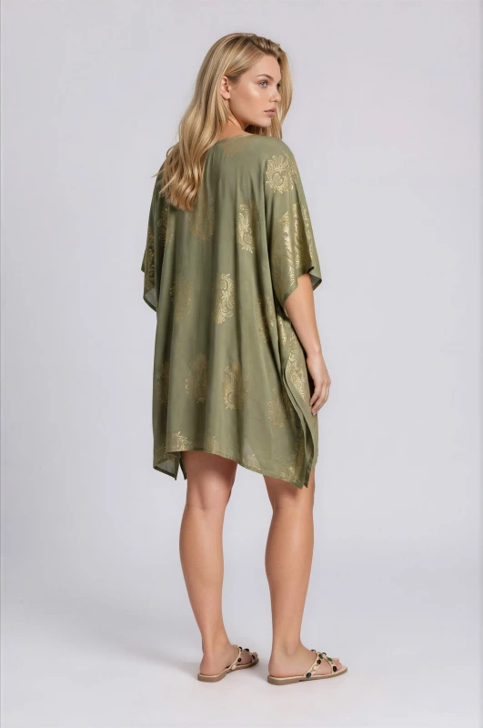 Καφτάνι Oversized Εμπριμέ