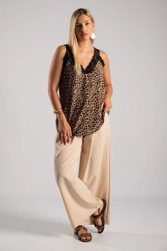 Camisole Lace Leopard