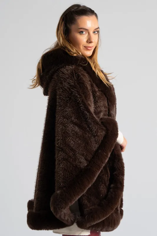 Cape Fur Hoodie 