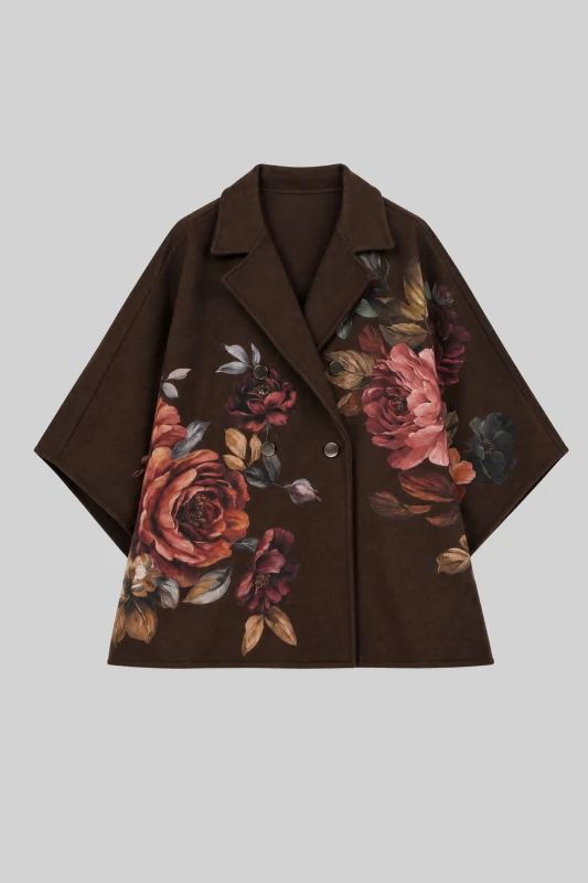 Κάπα με Κουμπιά Floral