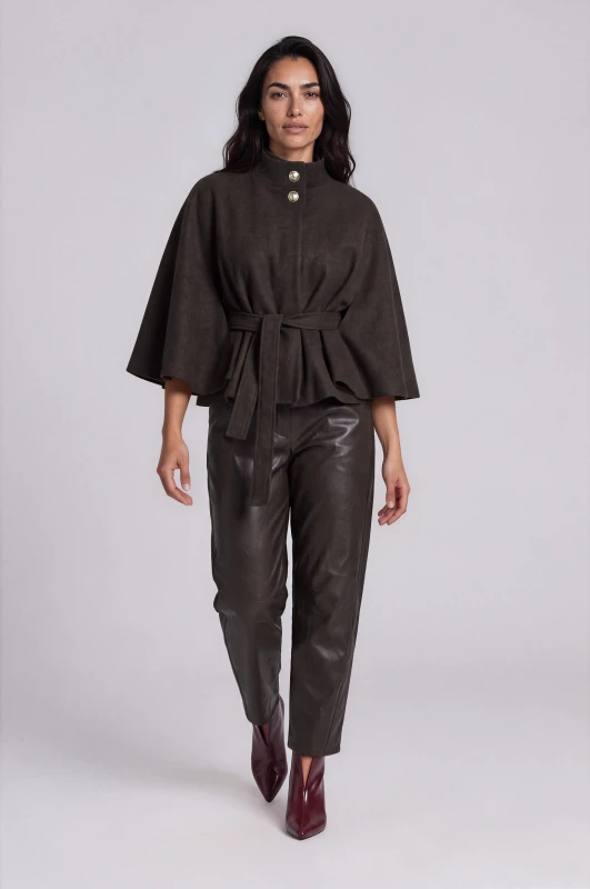 Cape With Gold Buttons