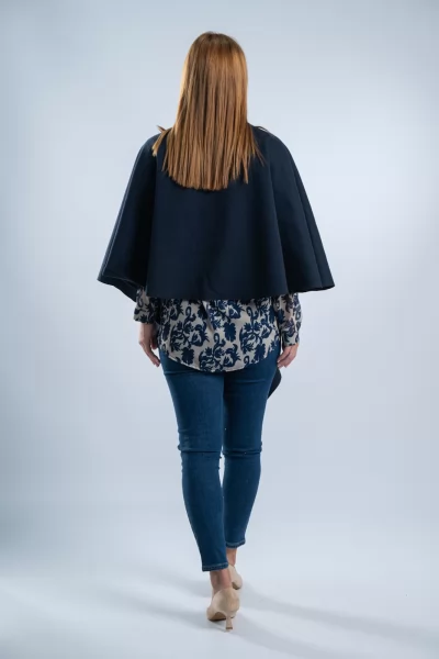 Κάπα Simple Line Navy Blue