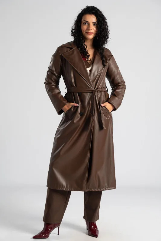 Καπαρντίνα Δερματίνη Ζώνη