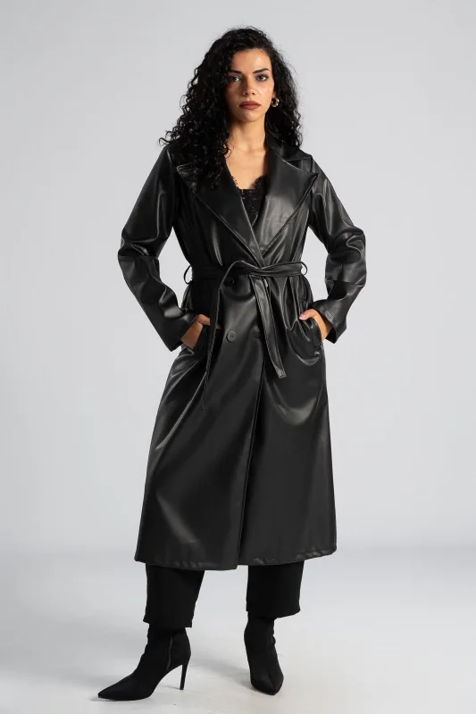 Καπαρντίνα Δερματίνη Ζώνη