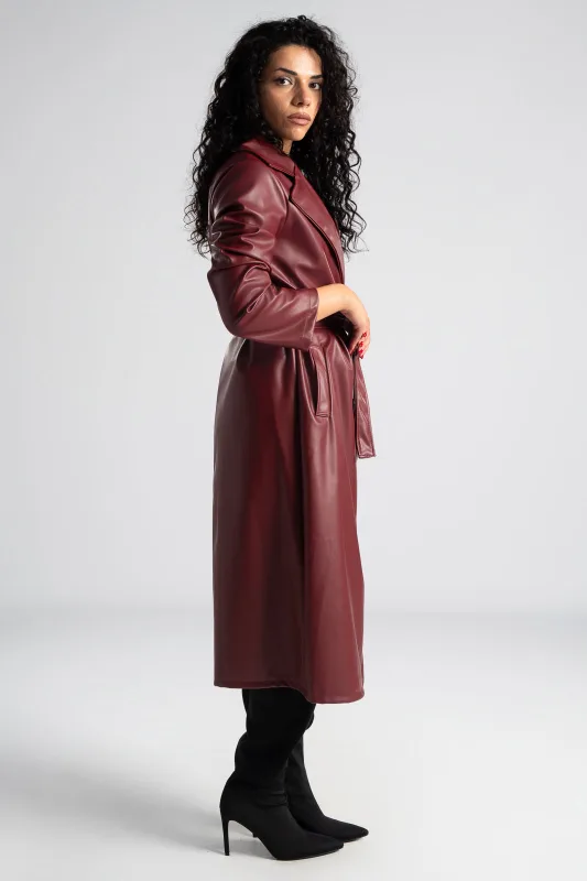 Καπαρντίνα Δερματίνη Ζώνη