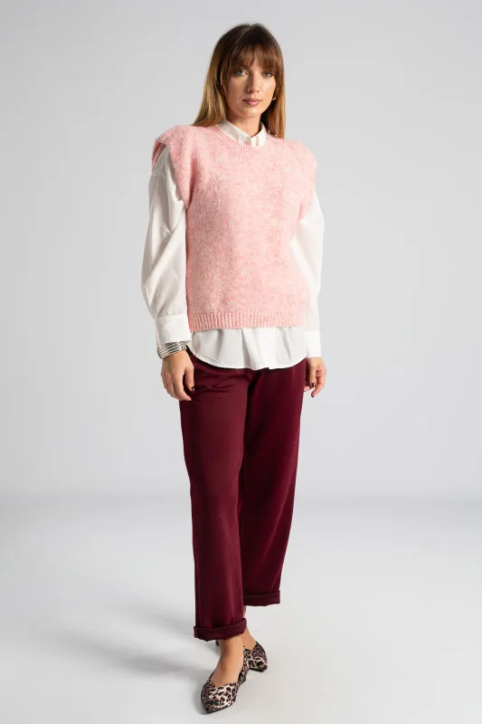 Καζάκα Μονόχρωμη Πλεκτή