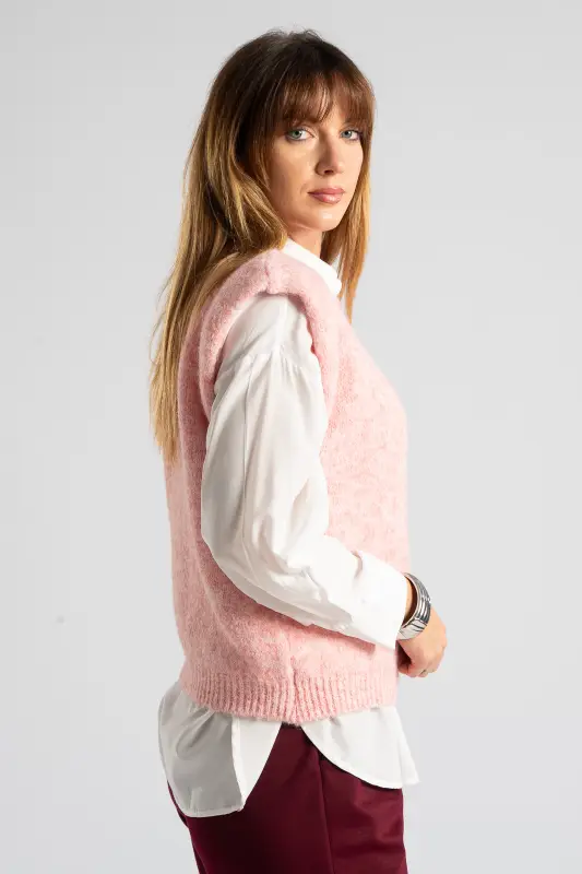 Καζάκα Μονόχρωμη Πλεκτή