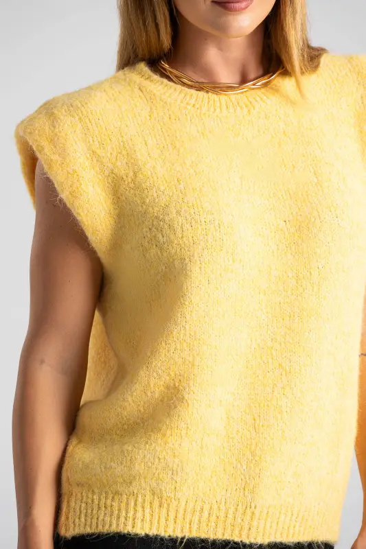 Καζάκα Μονόχρωμη Πλεκτή