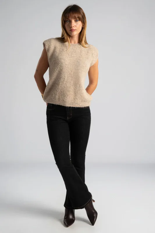 Καζάκα Μονόχρωμη Πλεκτή