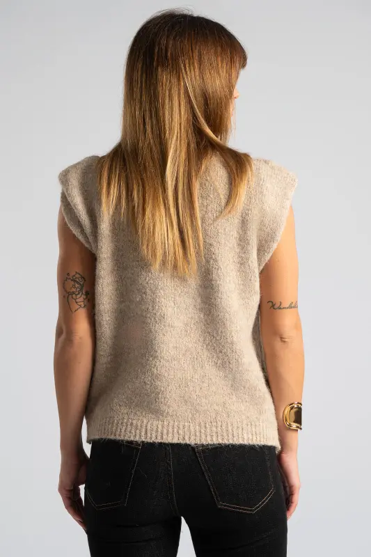 Καζάκα Μονόχρωμη Πλεκτή