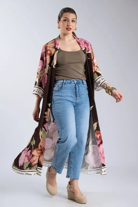 Maxi Floral Kimono Arabella 
