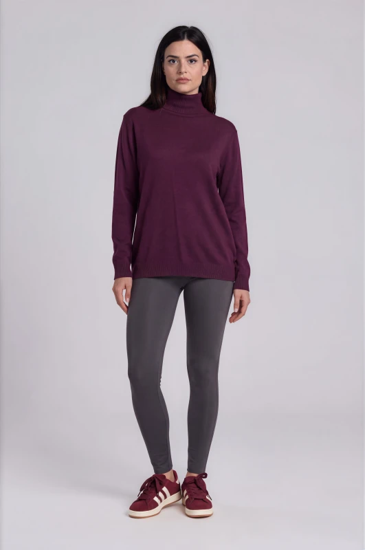 Leggings Solid-Color Slim Fit 