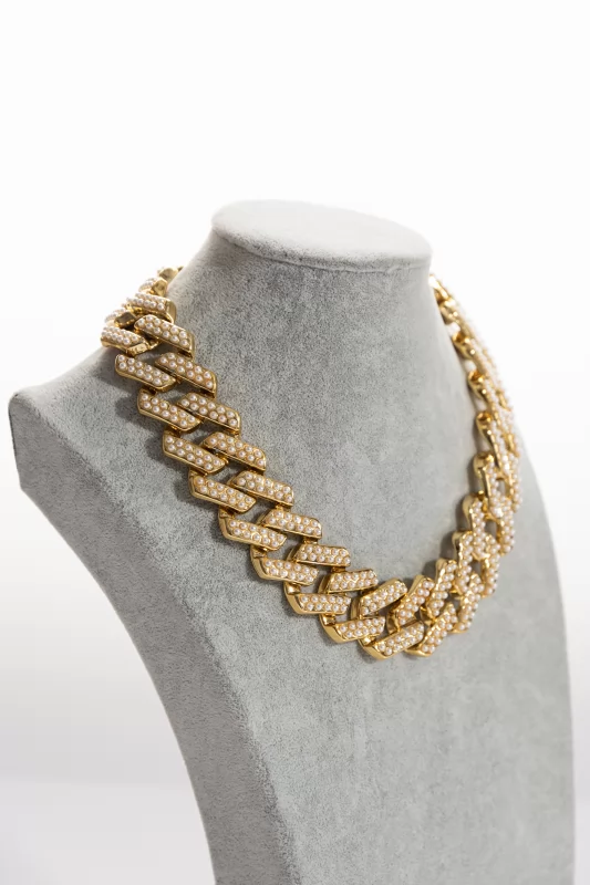 Necklace Chain Pearls