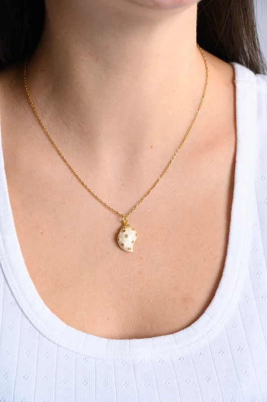 Necklace Stainless Steel Shell 